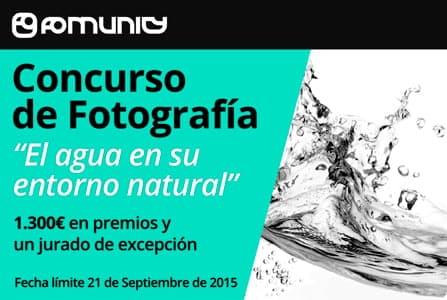 Concurso "El agua en su entorno natural" en Fomunity