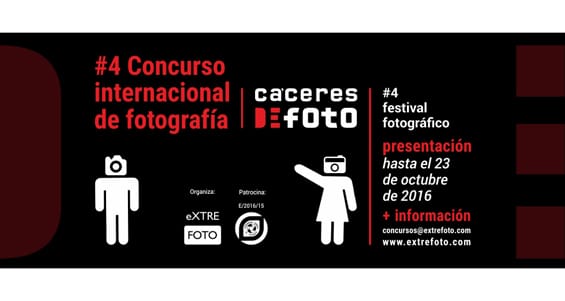 #4 Concurso Internacional de Fotografía Cáceres de Foto